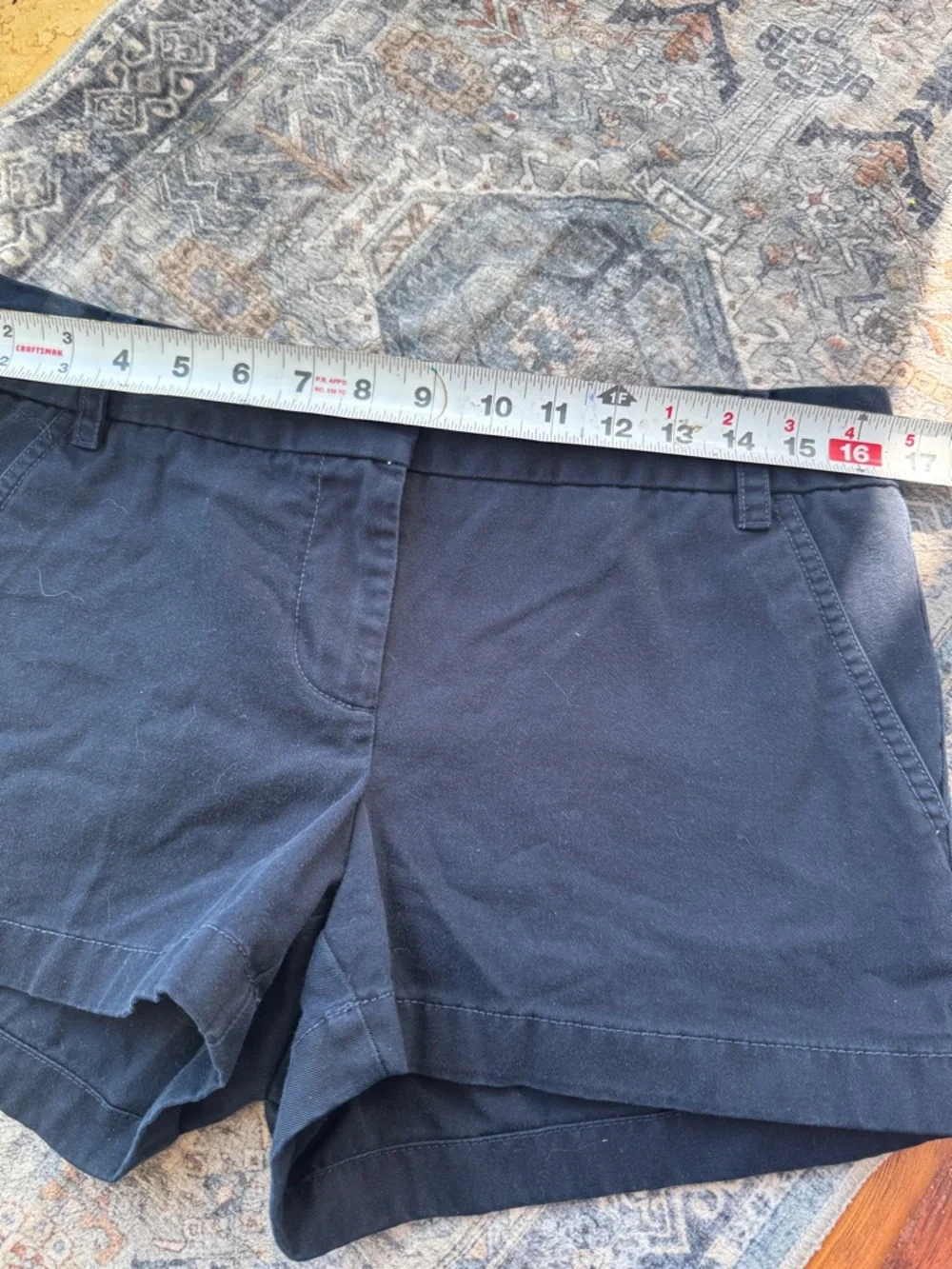 J. Crew Navy Women's Bermuda Shorts - Picture 4 of 5